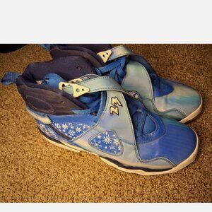 Grade School AIR JORDAN 7 Retro Snow Snowflake Blizzard size 7Y 305368-400